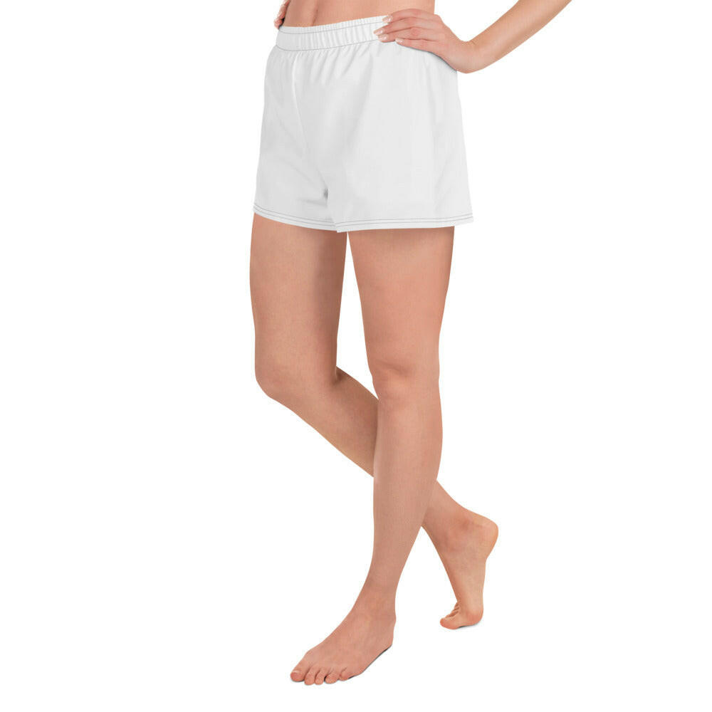 Thin Crucifix Women’s Recycled Athletic Shorts.