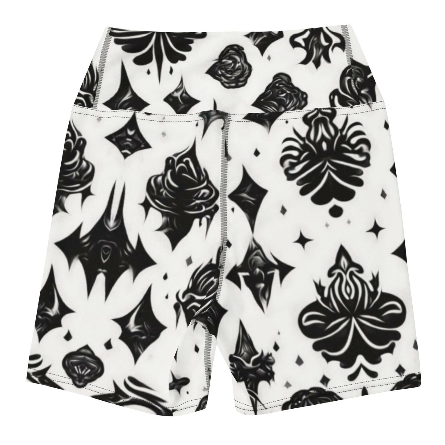 Diamond Flower - Women's Yoga Shorts