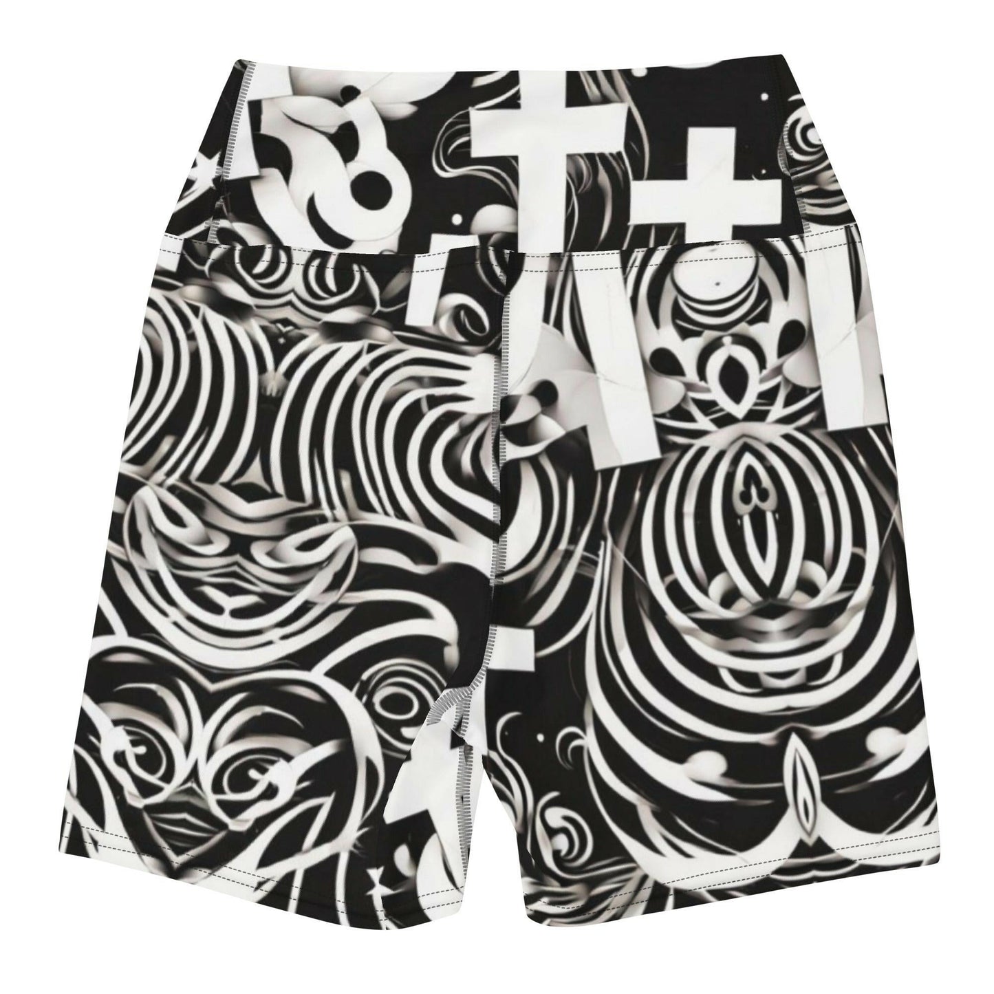 Wind Crosses - Women's Yoga Shorts