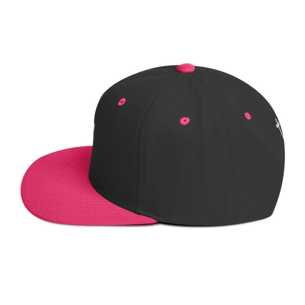 Embroidered Crucifix - Snapback Hat