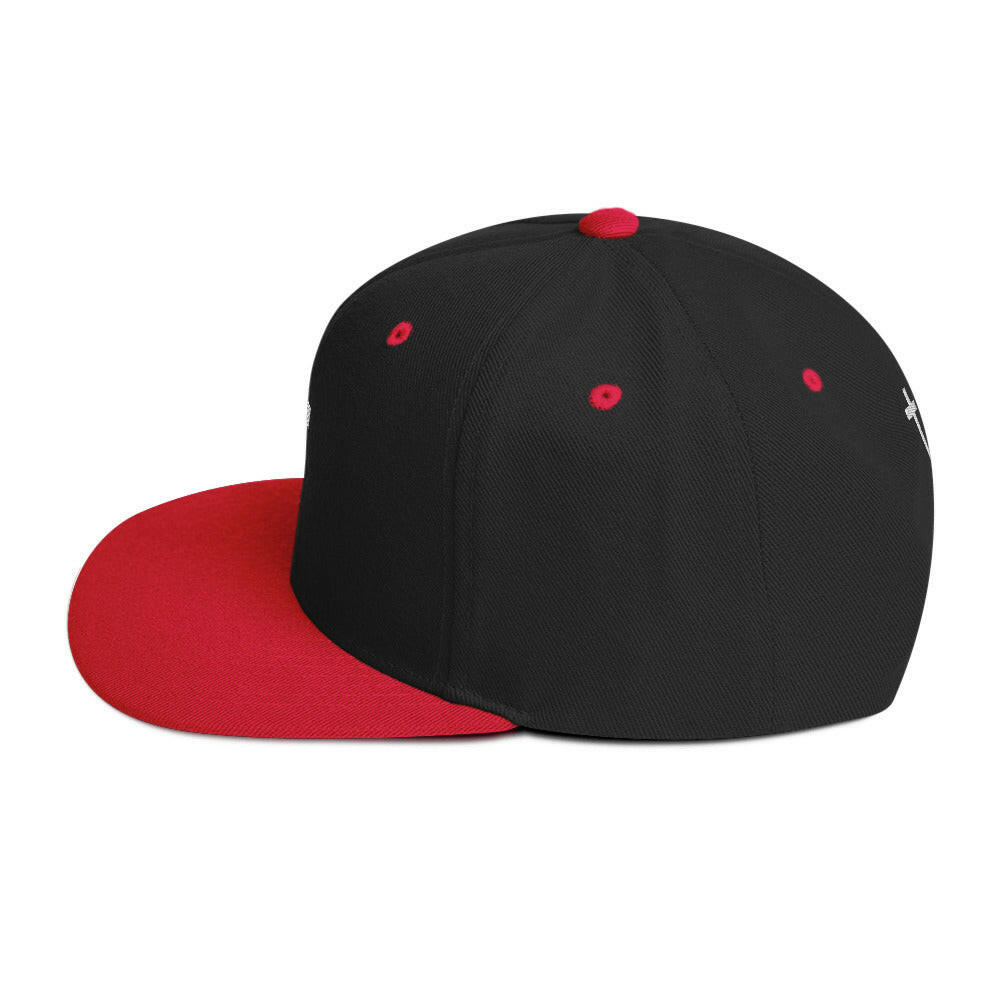 Embroidered Crucifix - Snapback Hat