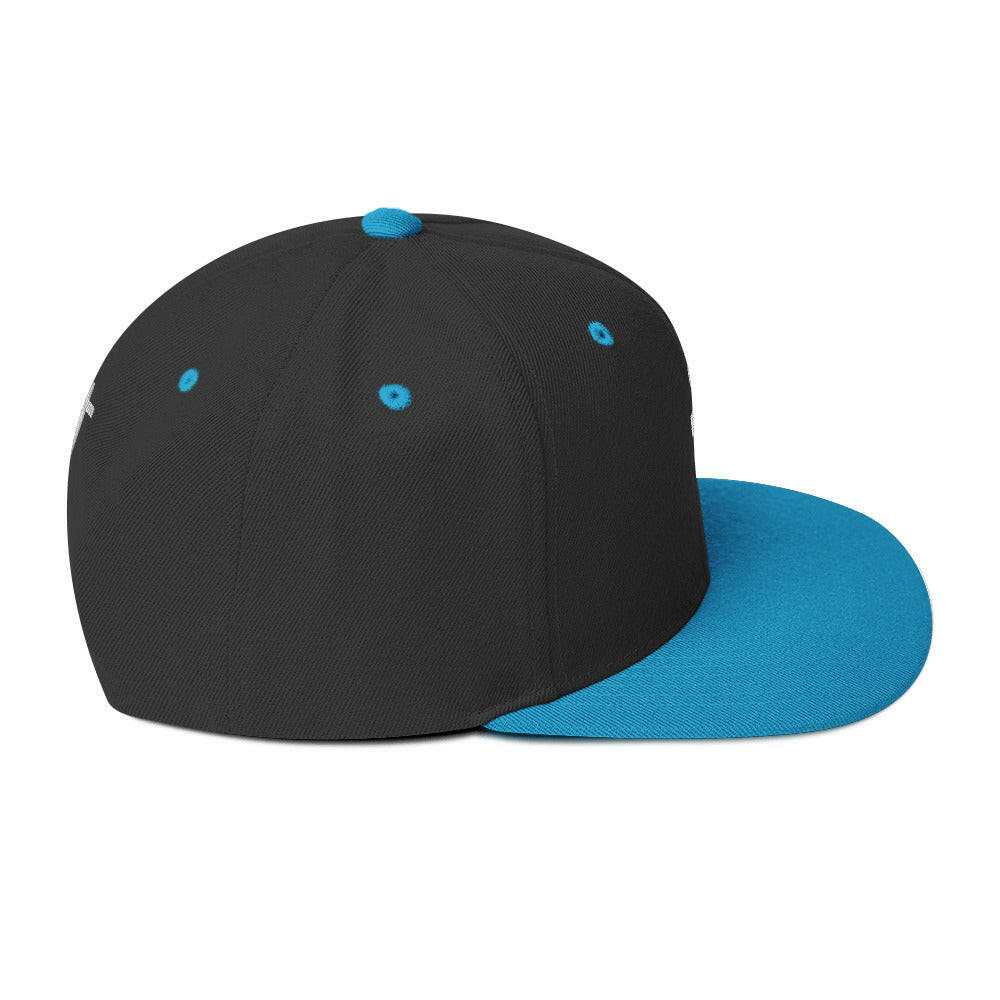 Embroidered Crucifix - Snapback Hat
