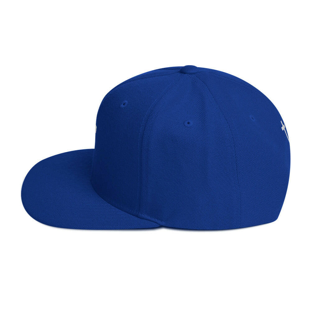Embroidered Crucifix - Snapback Hat