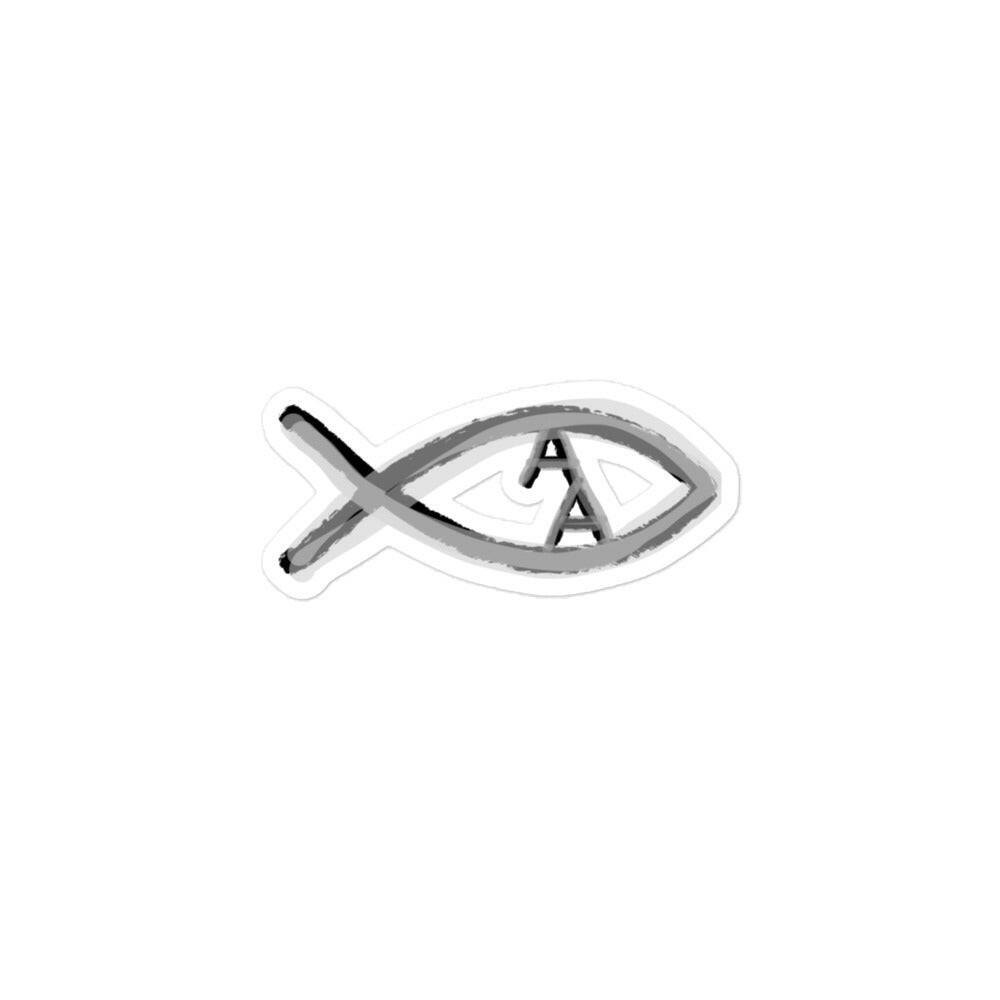 Almighty Apparel Jesus Fish - Stickers.