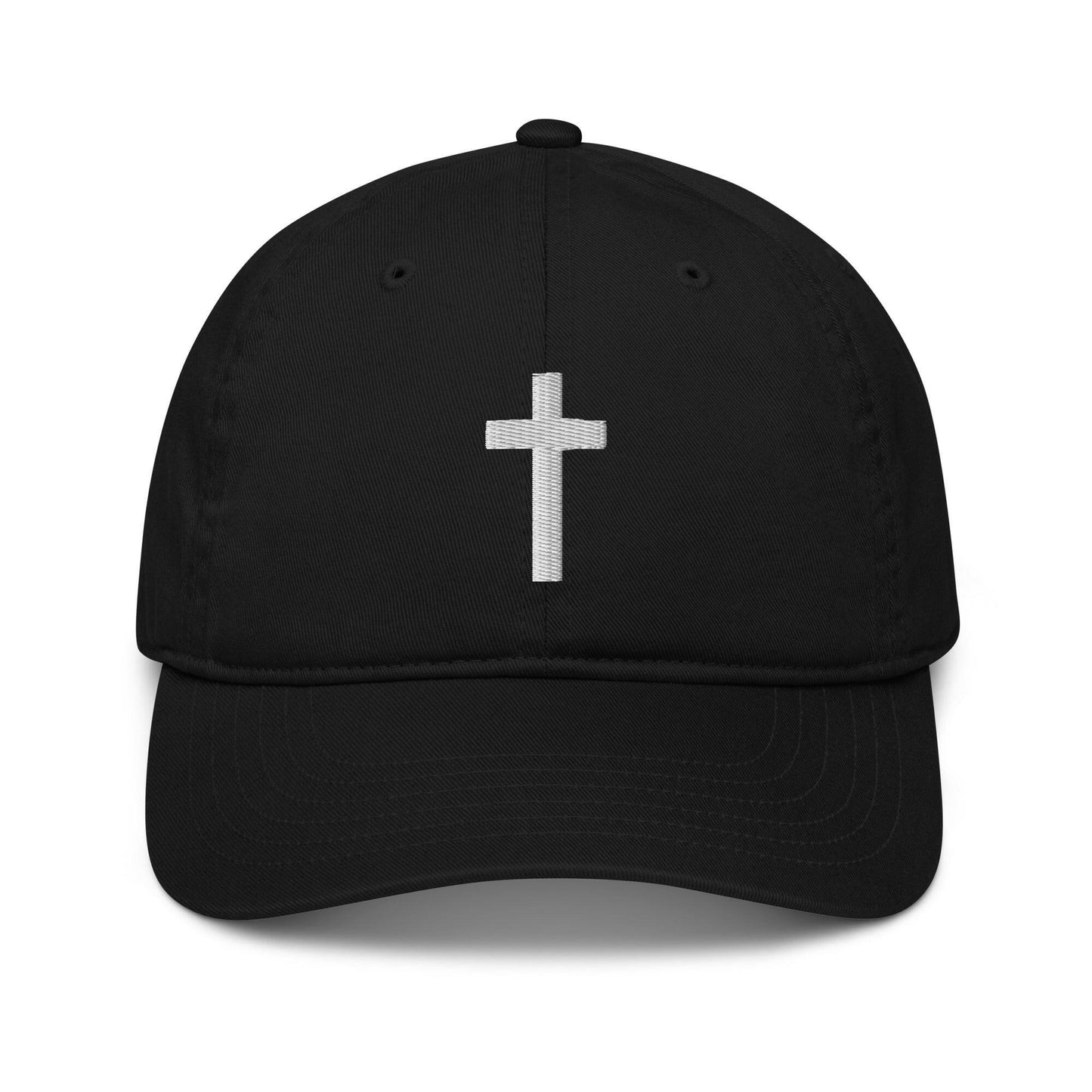 Embroidered Crucufix - Organic Unisex Hat