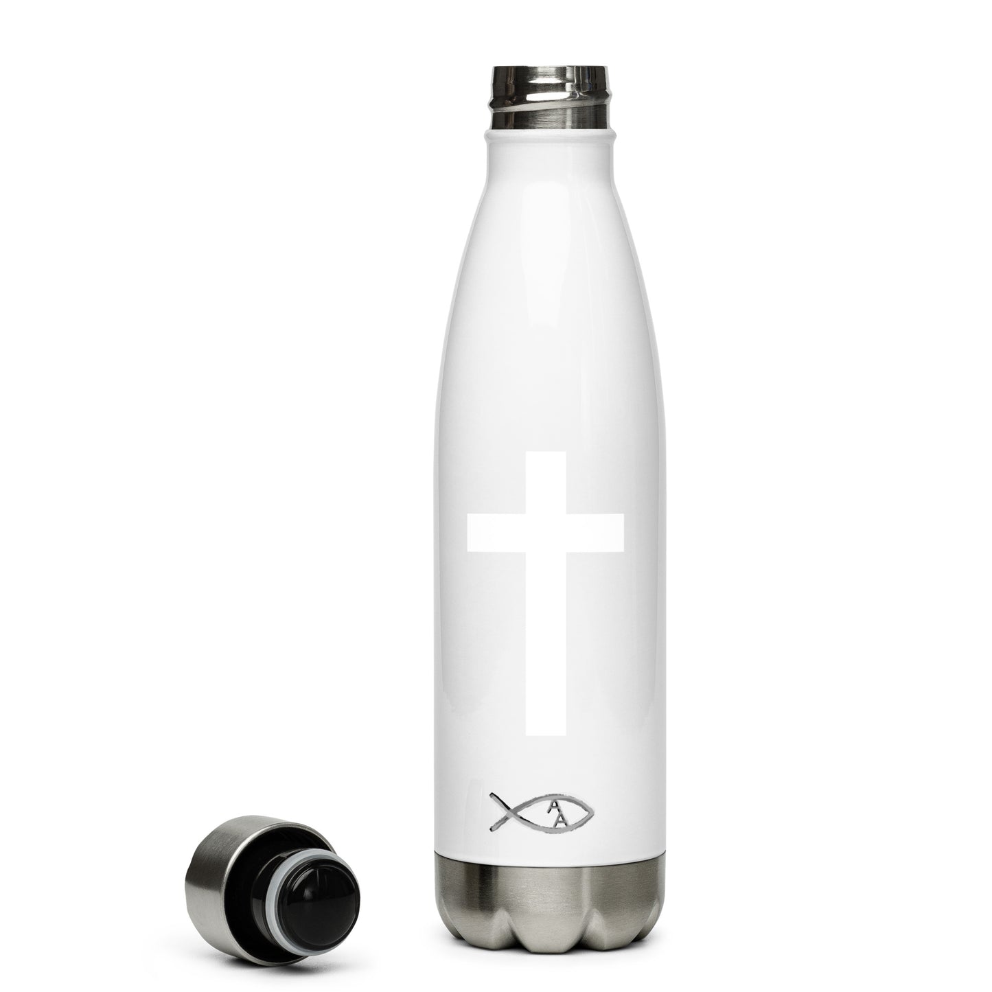 Matthew 18:14(Praying Boy) - Stainless Steel Water Bottle