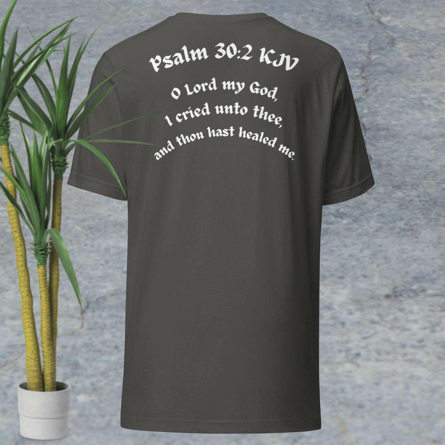 Psalm 30:2 KJV - Unisex T-Shirt.