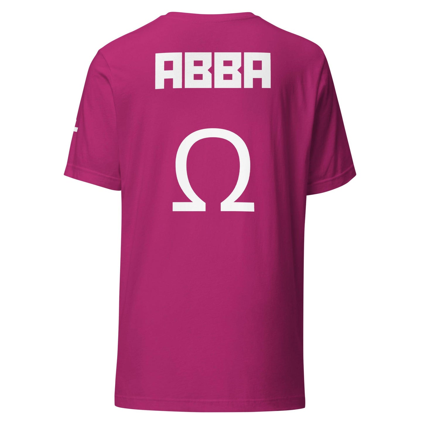 Block Alpha Omega ABBA (Jesus) - Jersey Unisex T-Shirt