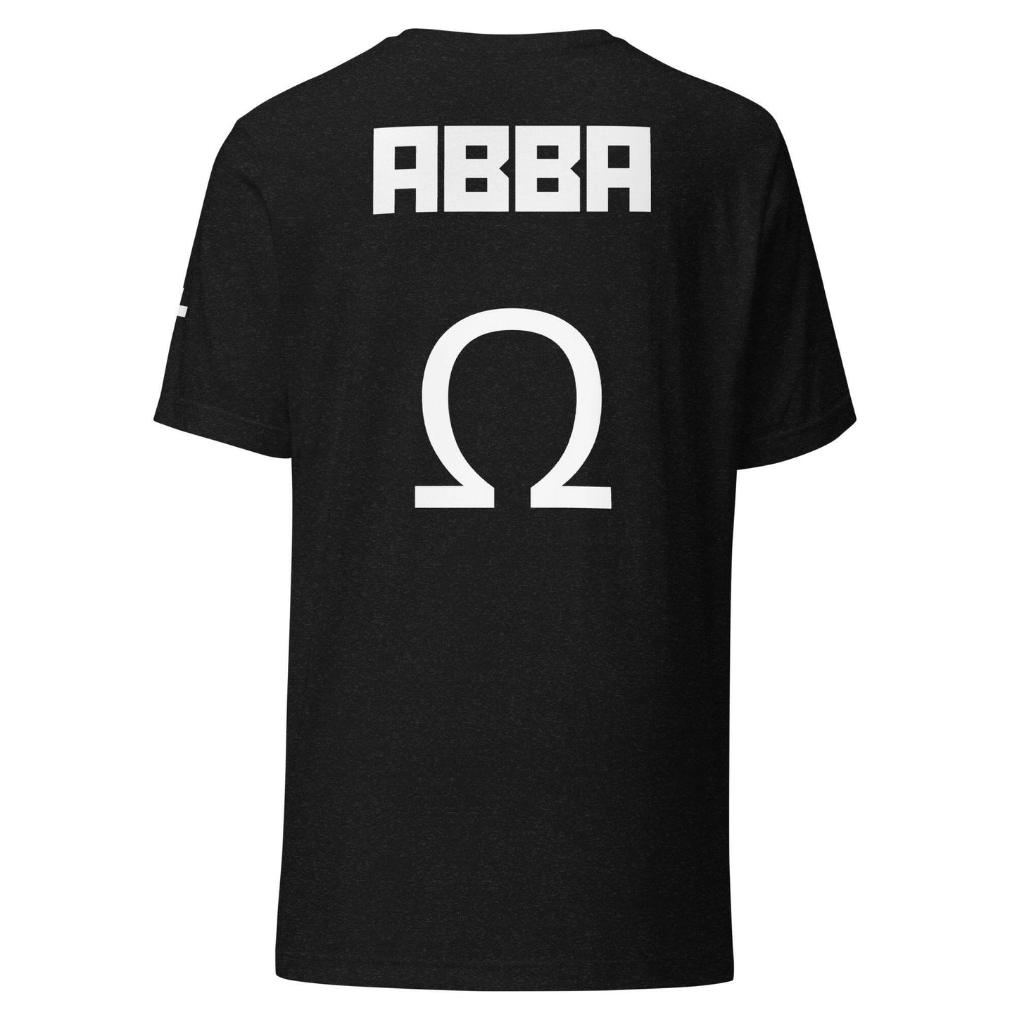 Block Alpha Omega ABBA (Jesus) - Jersey Unisex T-Shirt