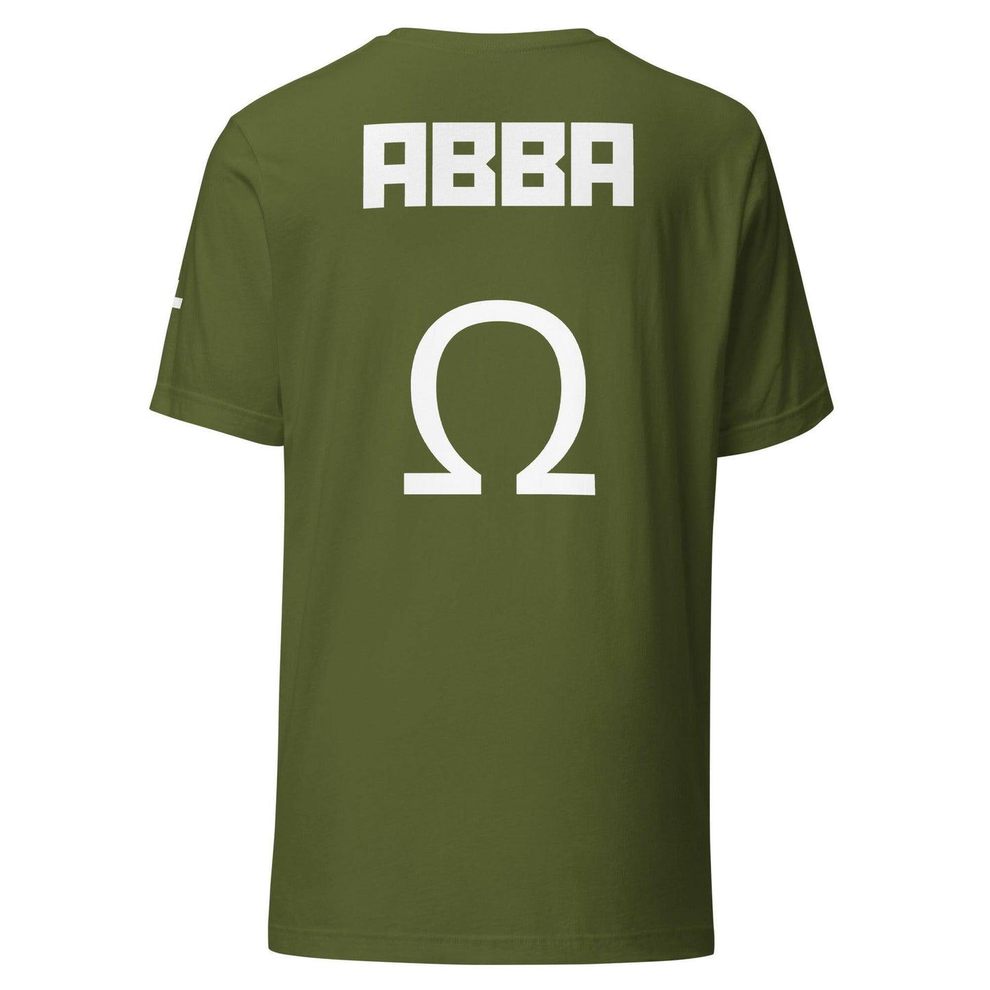Block Alpha Omega ABBA (Jesus) - Jersey Unisex T-Shirt
