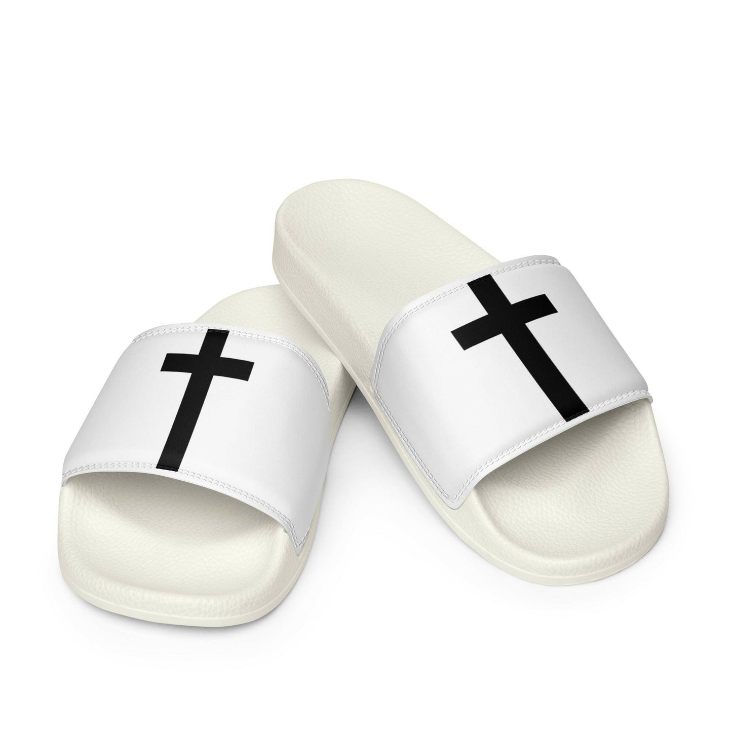 Women's Crucifix (BLK) - Slides