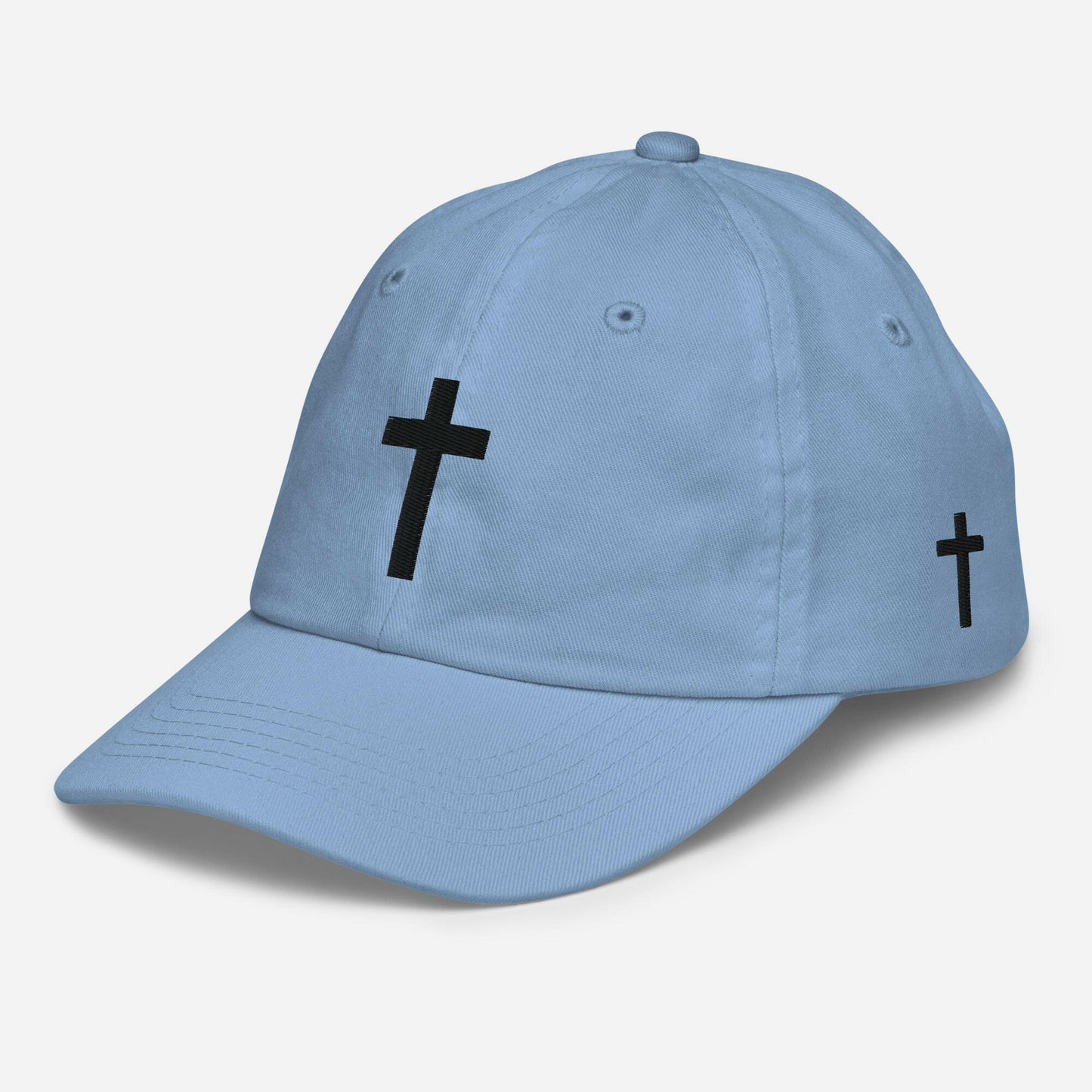 Crucifix (BLK) - Youth Cap
