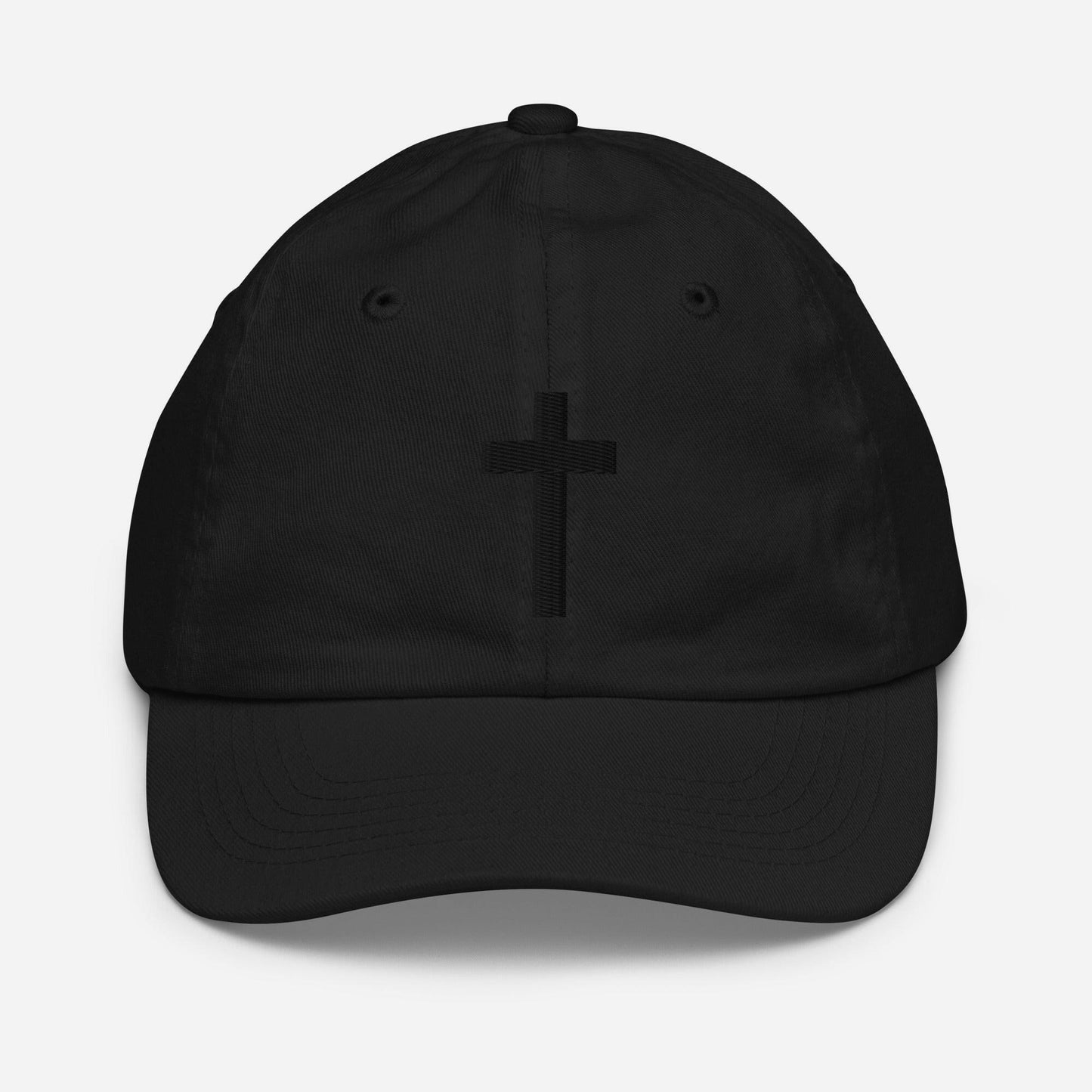 Crucifix (BLK) - Youth Cap