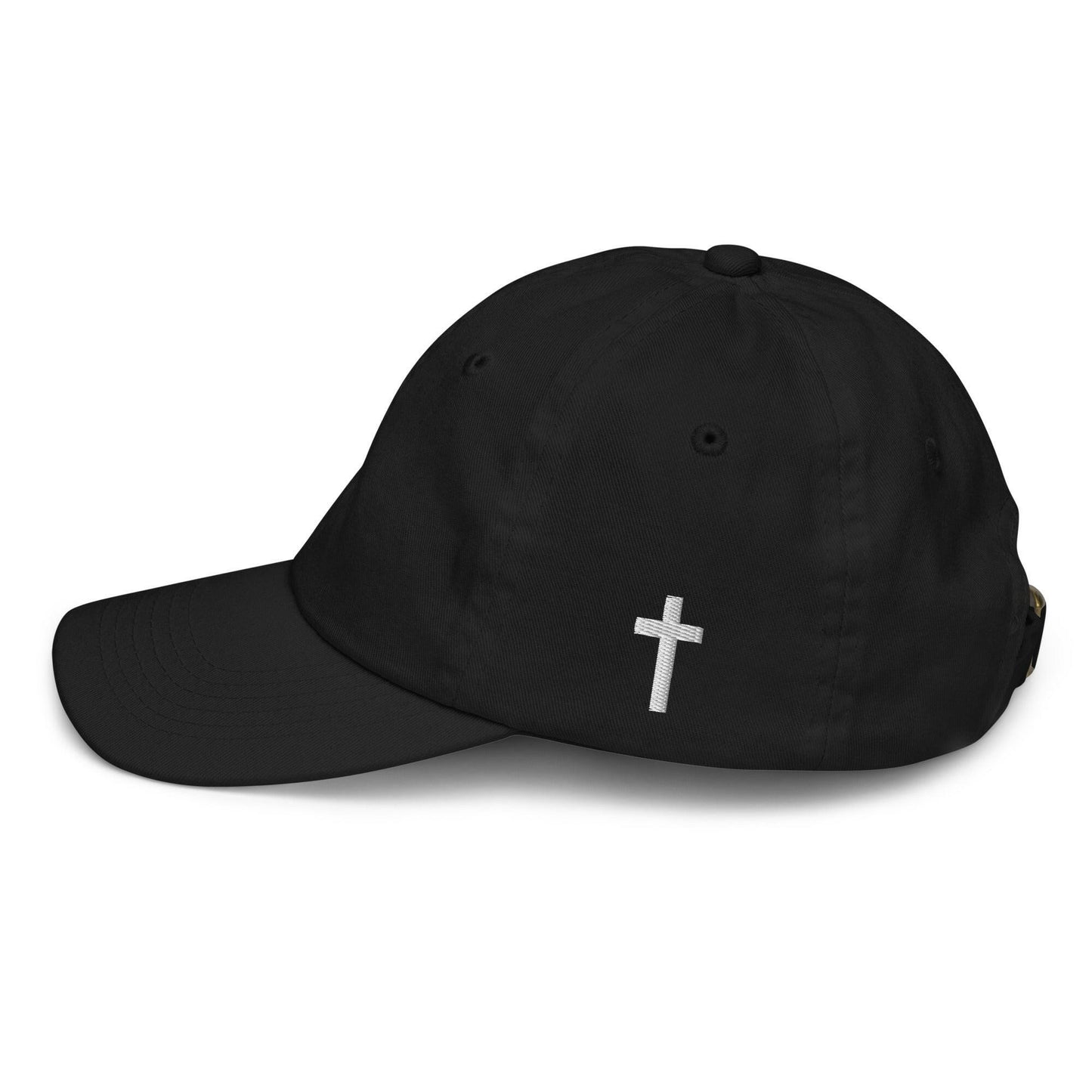 Crucifix (WHT) - Youth Cap