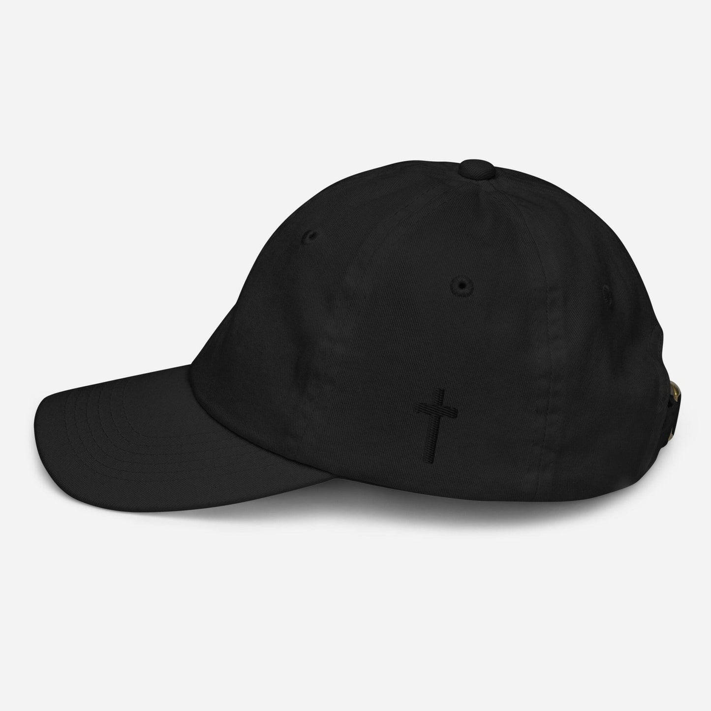 Crucifix (BLK) - Youth Cap