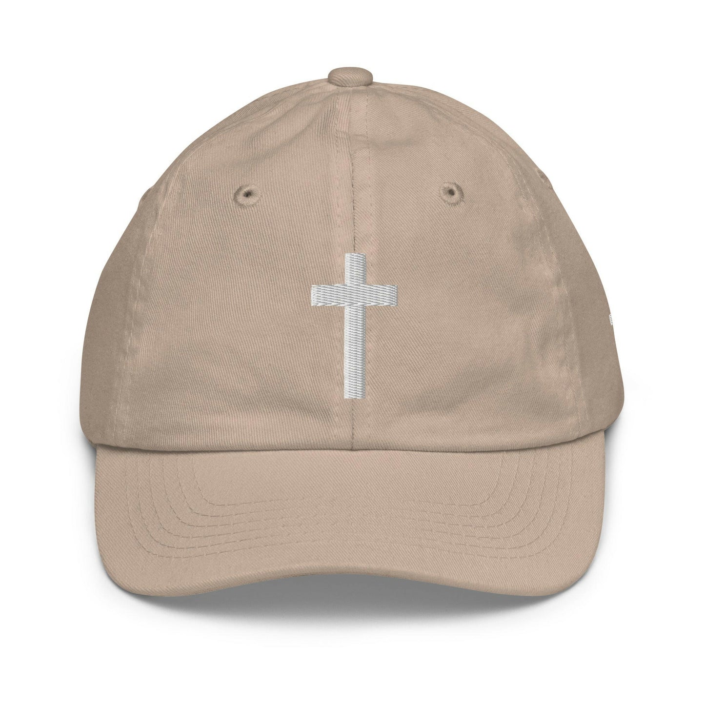 Crucifix (WHT) - Youth Cap