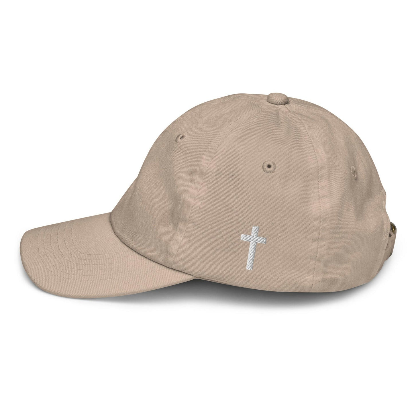 Crucifix (WHT) - Youth Cap