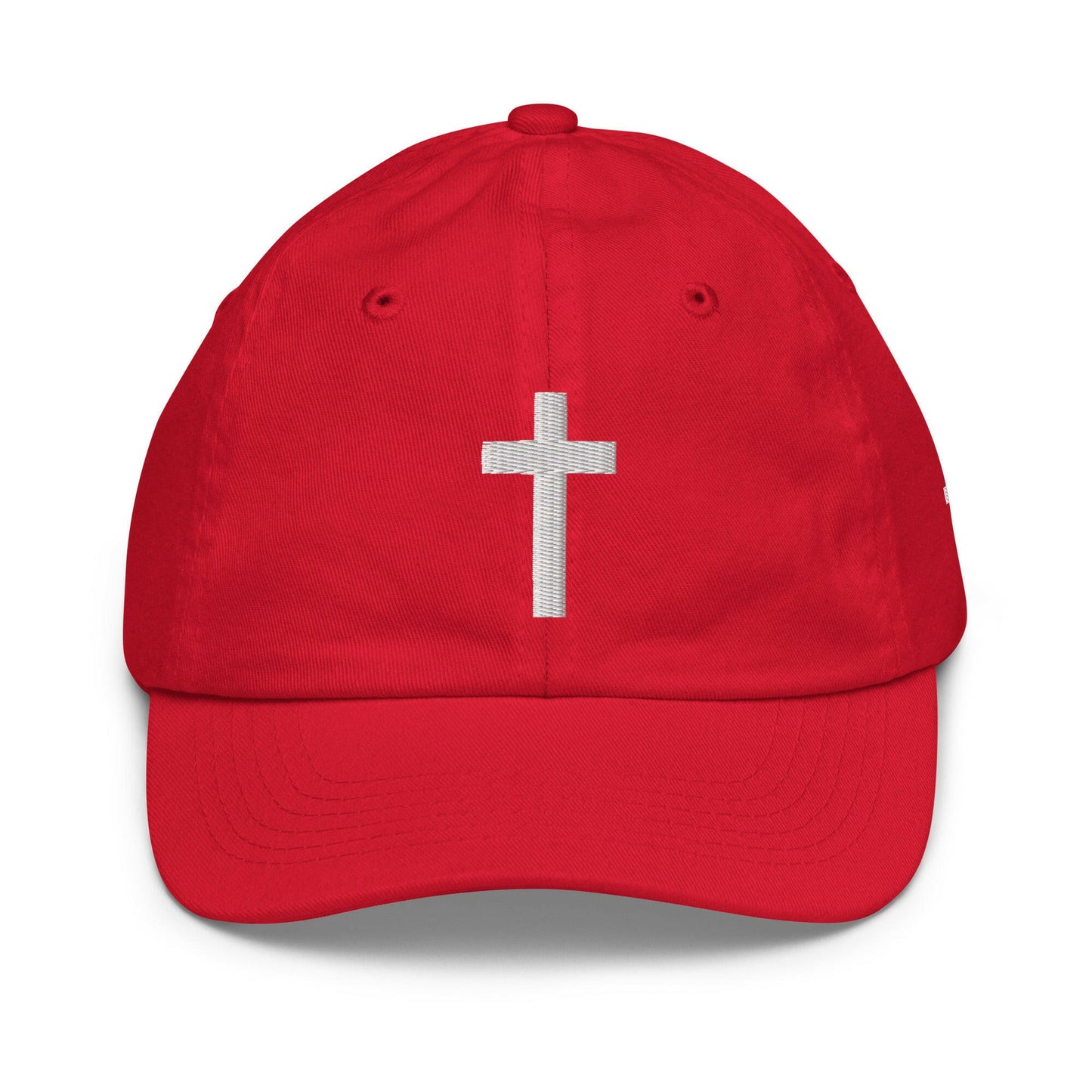 Crucifix (WHT) - Youth Cap