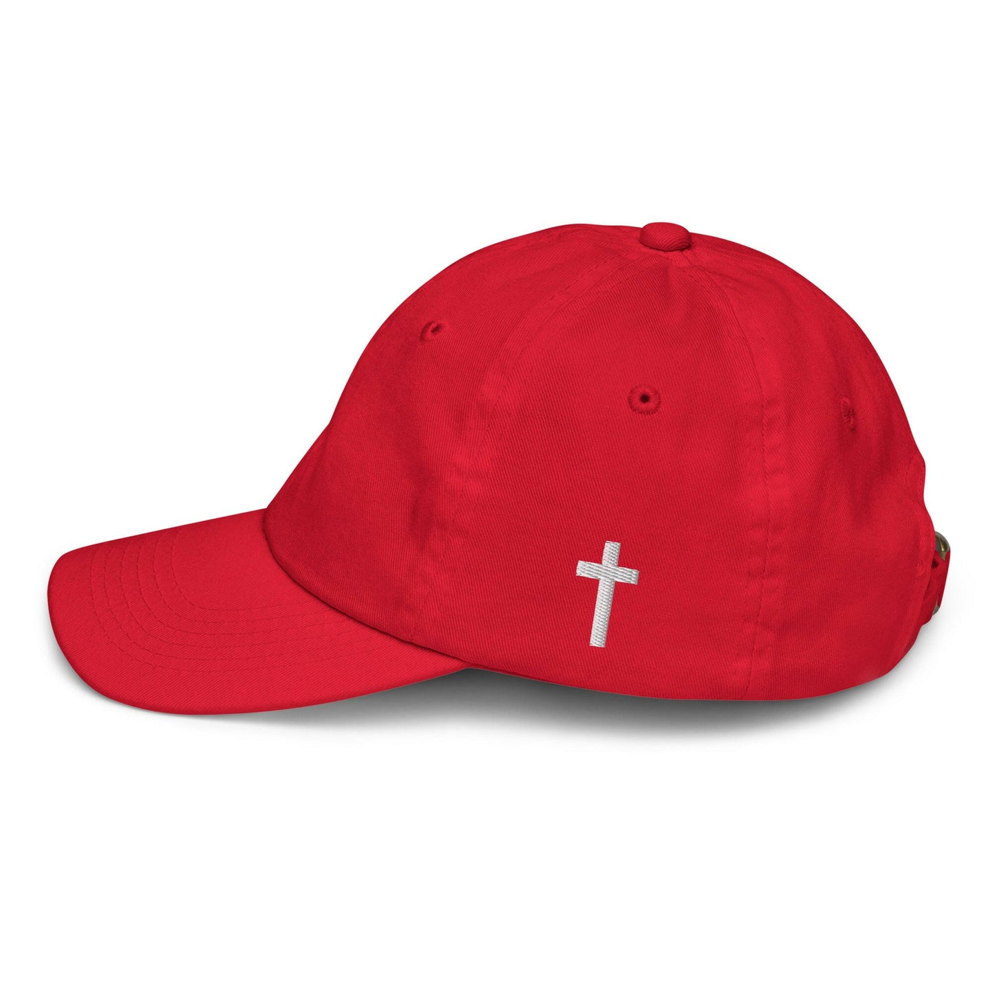 Crucifix (WHT) - Youth Cap