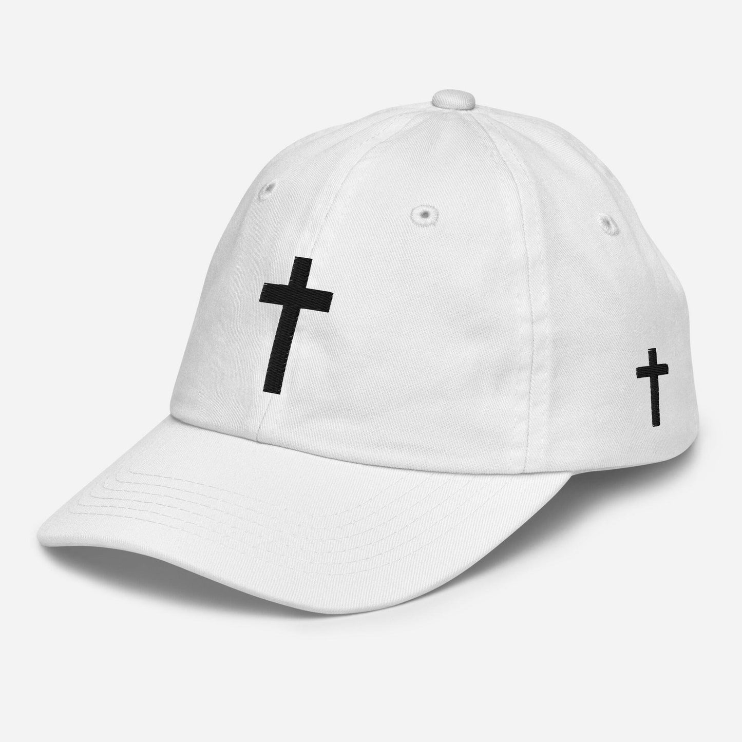 Crucifix (BLK) - Youth Cap