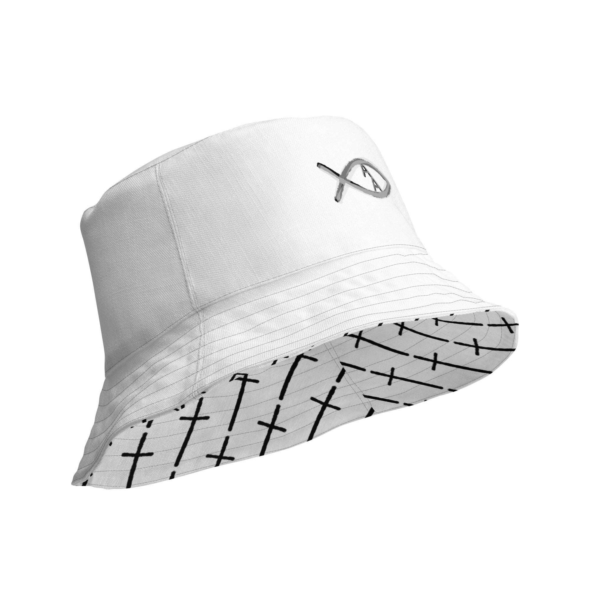 Crucifix, Branded - Reversible bucket hat