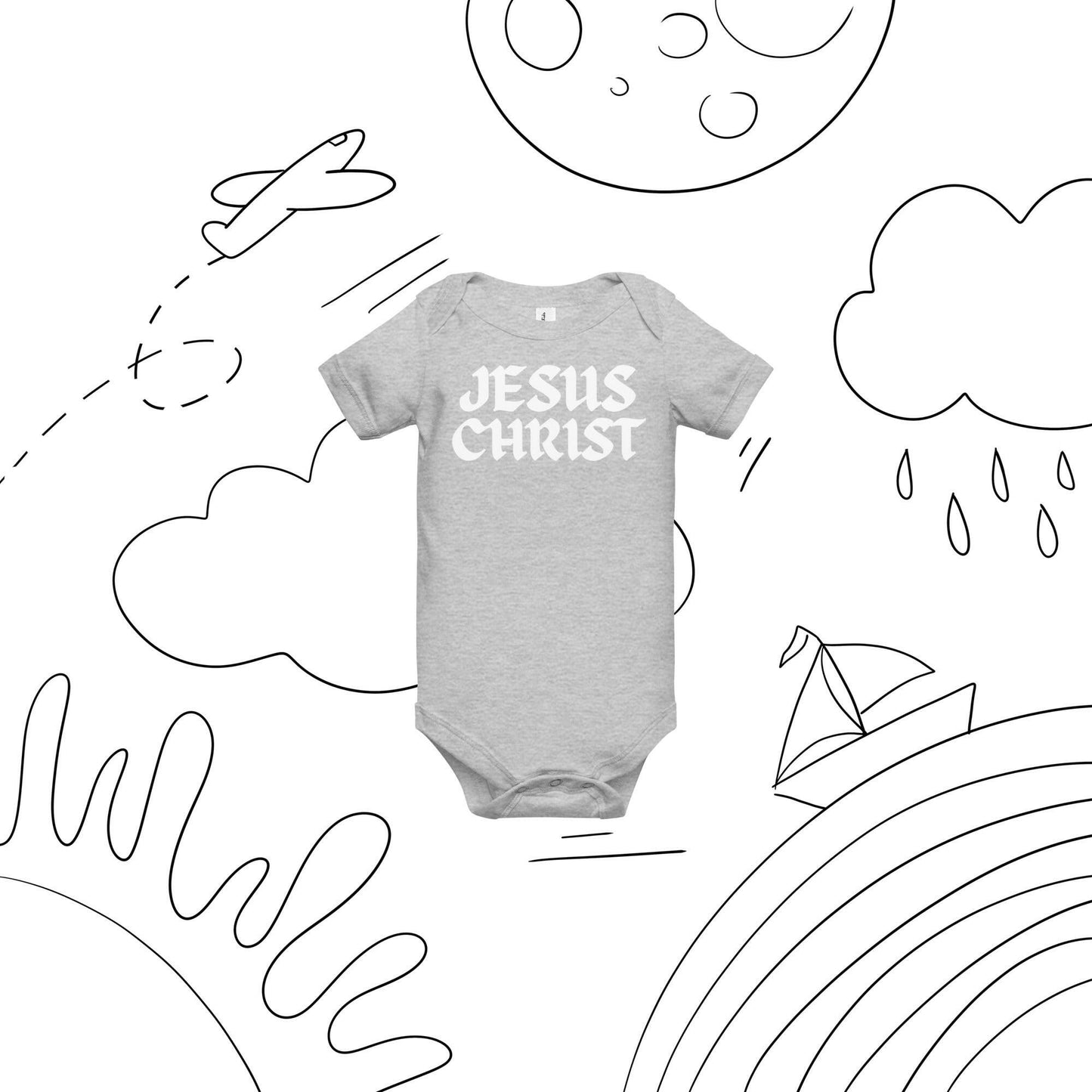 Jesus Christ - Baby Short Sleeve One Piece