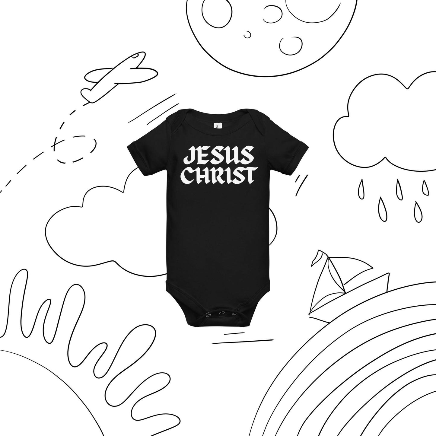 Jesus Christ - Baby Short Sleeve One Piece