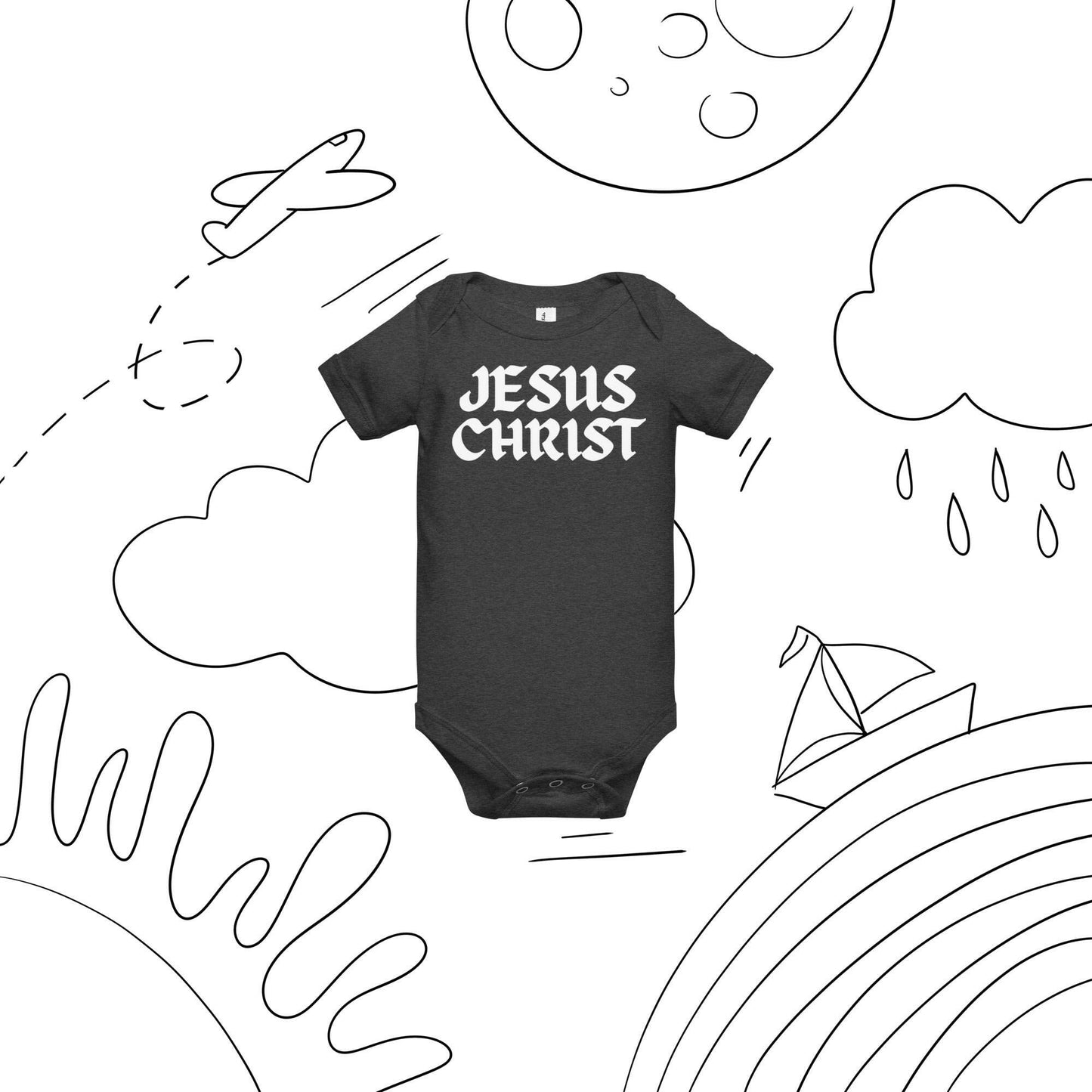 Jesus Christ - Baby Short Sleeve One Piece