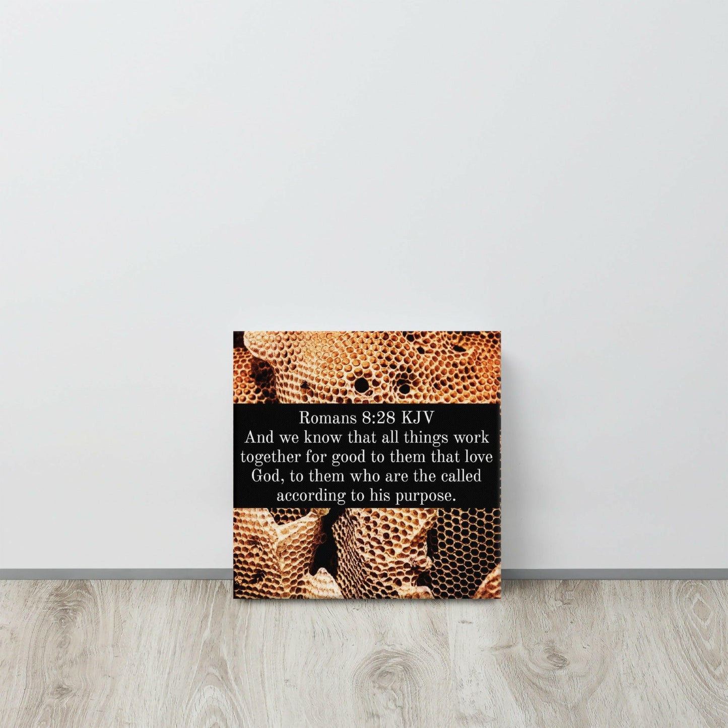 Romans 8:28 - Canvas Print