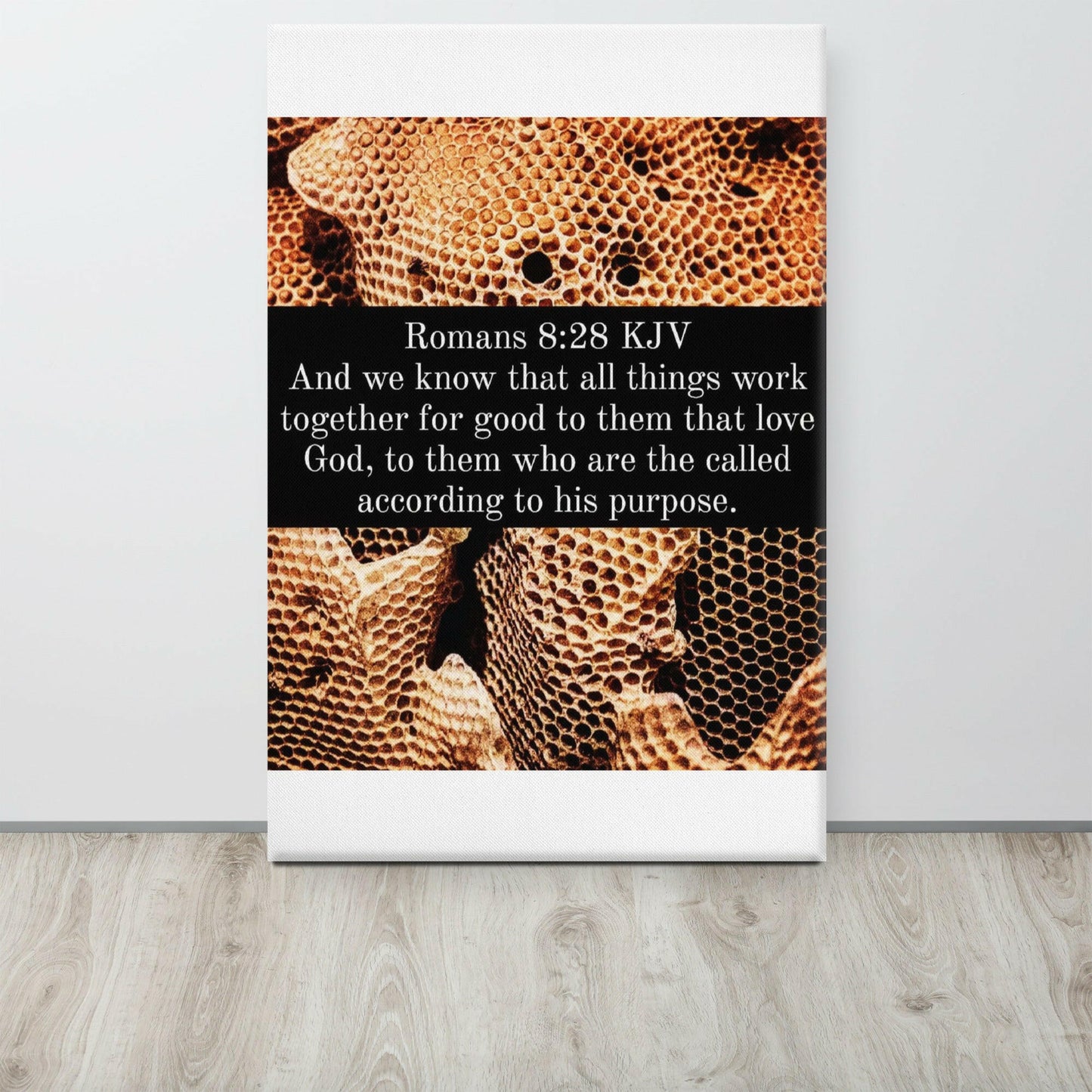 Romans 8:28 - Canvas Print