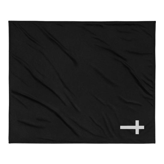 Large Crucufix - Premium Sherpa Blanket