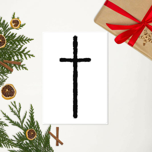 Crucifix Sticker sheet
