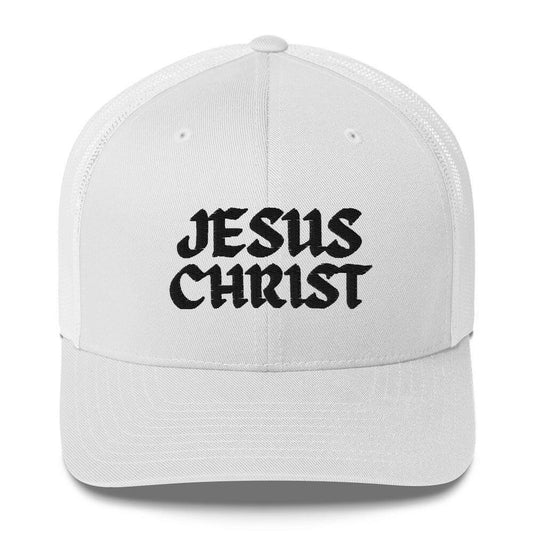 Puffy Embroidered Jeans Christ (blk) - Trucker