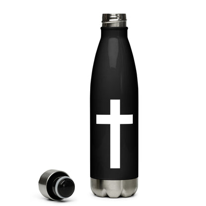 Double Crucufix - Stainless steel water bottle