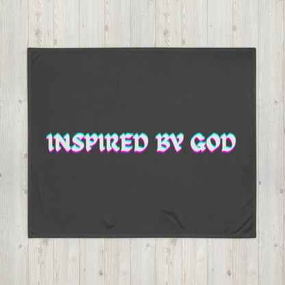 Inspired by God - Throw Blanket