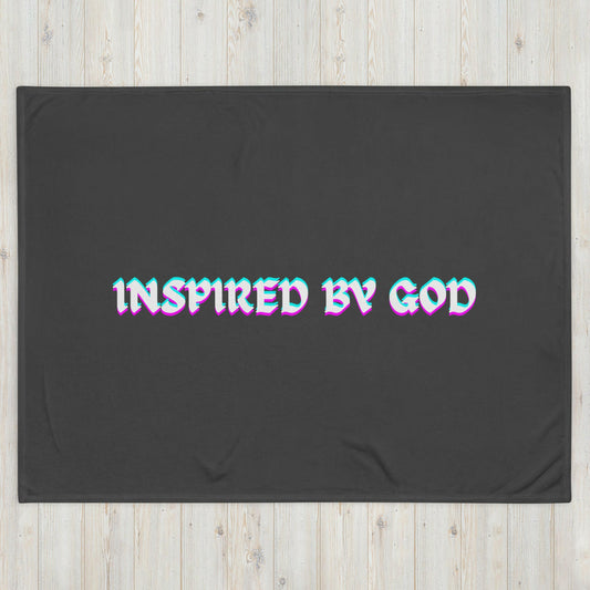 Inspired by God - Throw Blanket
