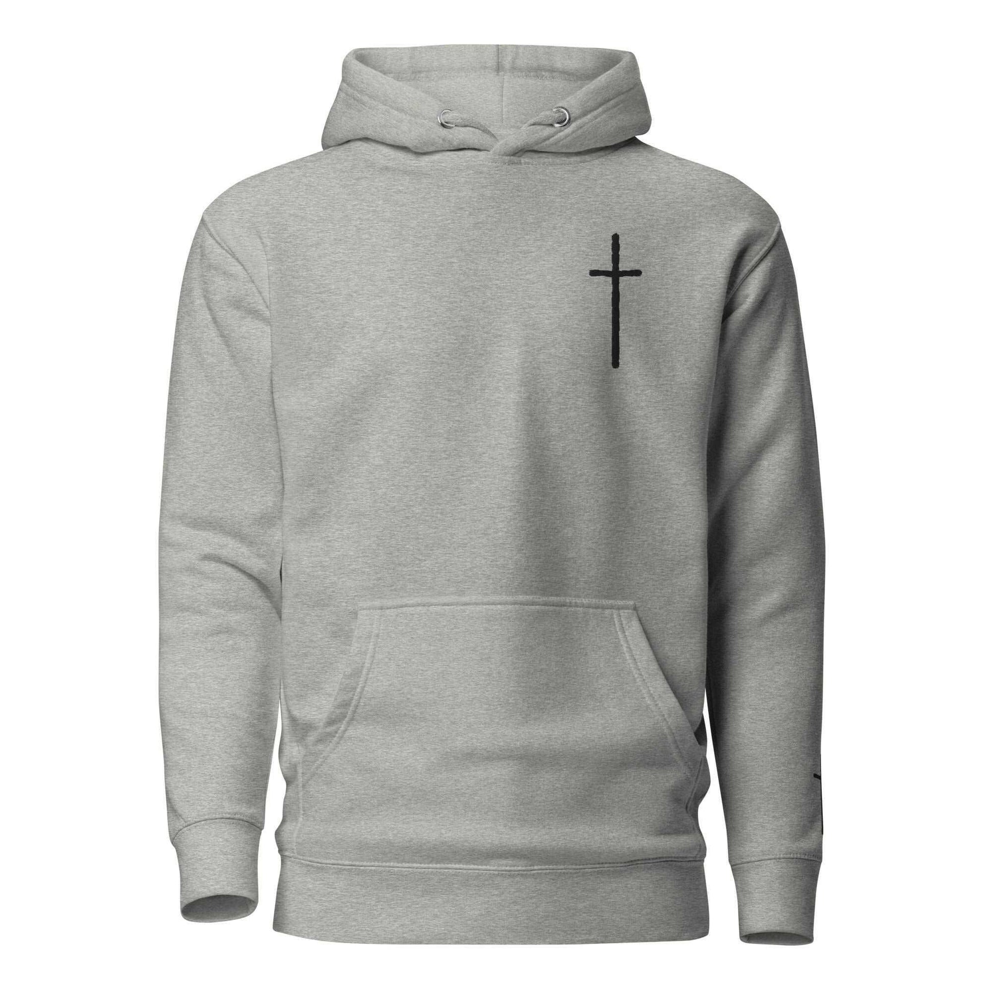 Embroidered Crucifix Unisex Hoodie