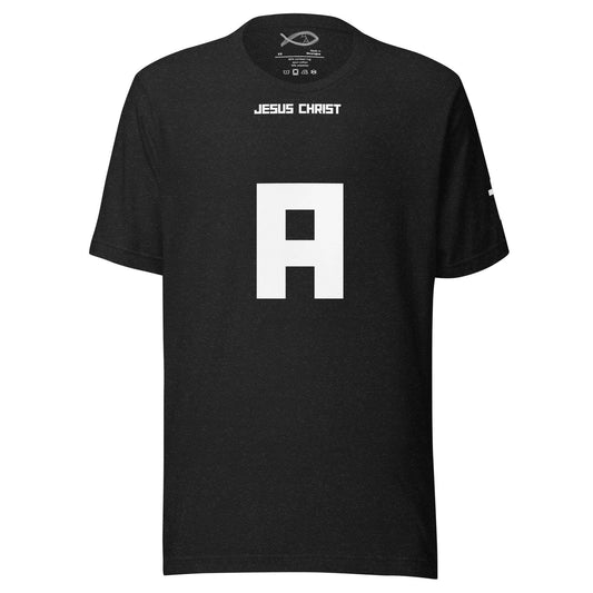 Block Alpha Omega ABBA (Jesus) - Jersey Unisex T-Shirt