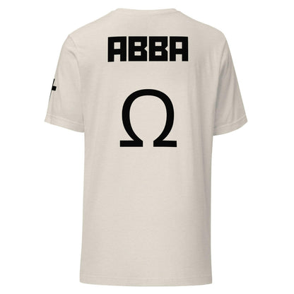 Block Alpha Omega ABBA (Jesus) - Jersey Unisex T-Shirt