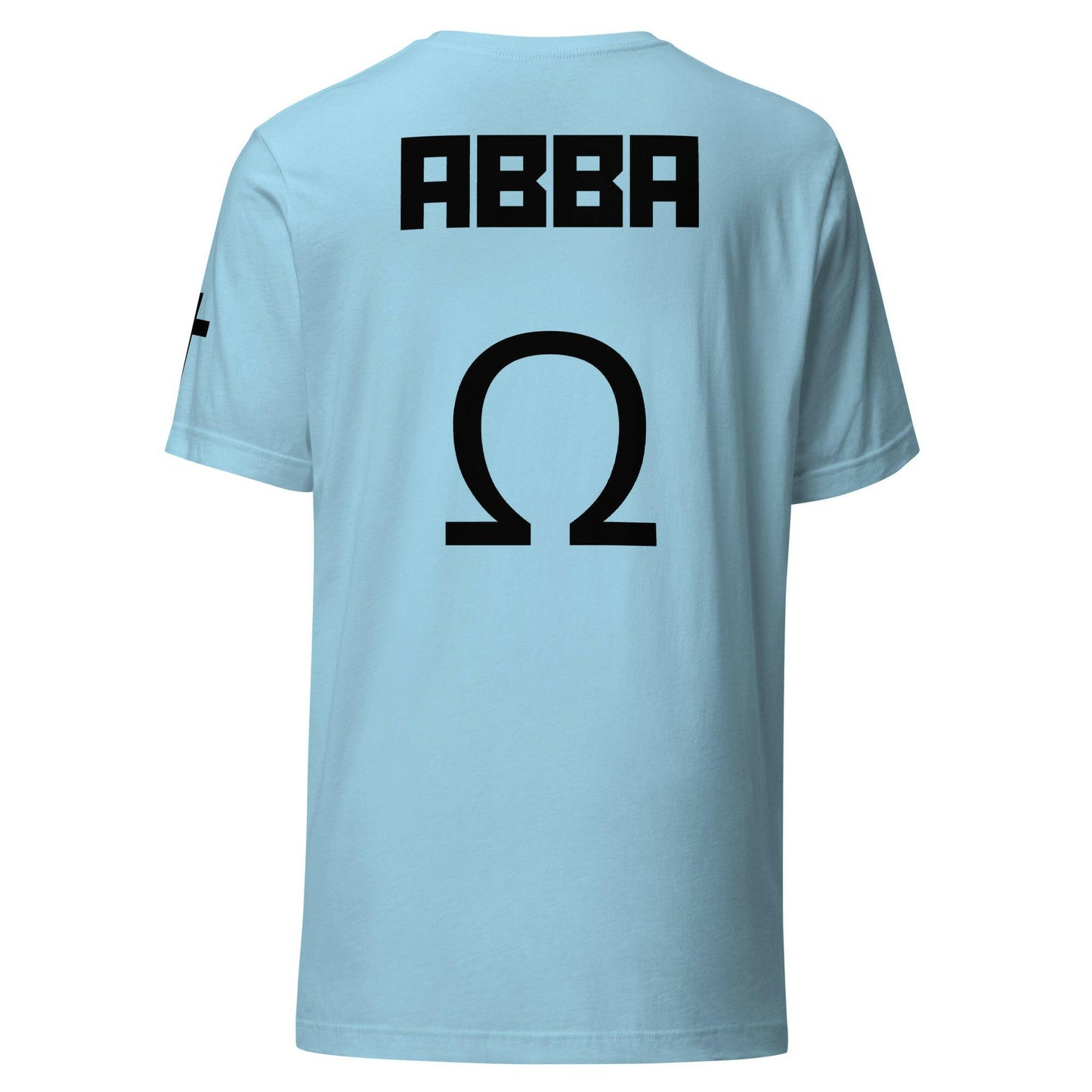 Block Alpha Omega ABBA (Jesus) - Jersey Unisex T-Shirt