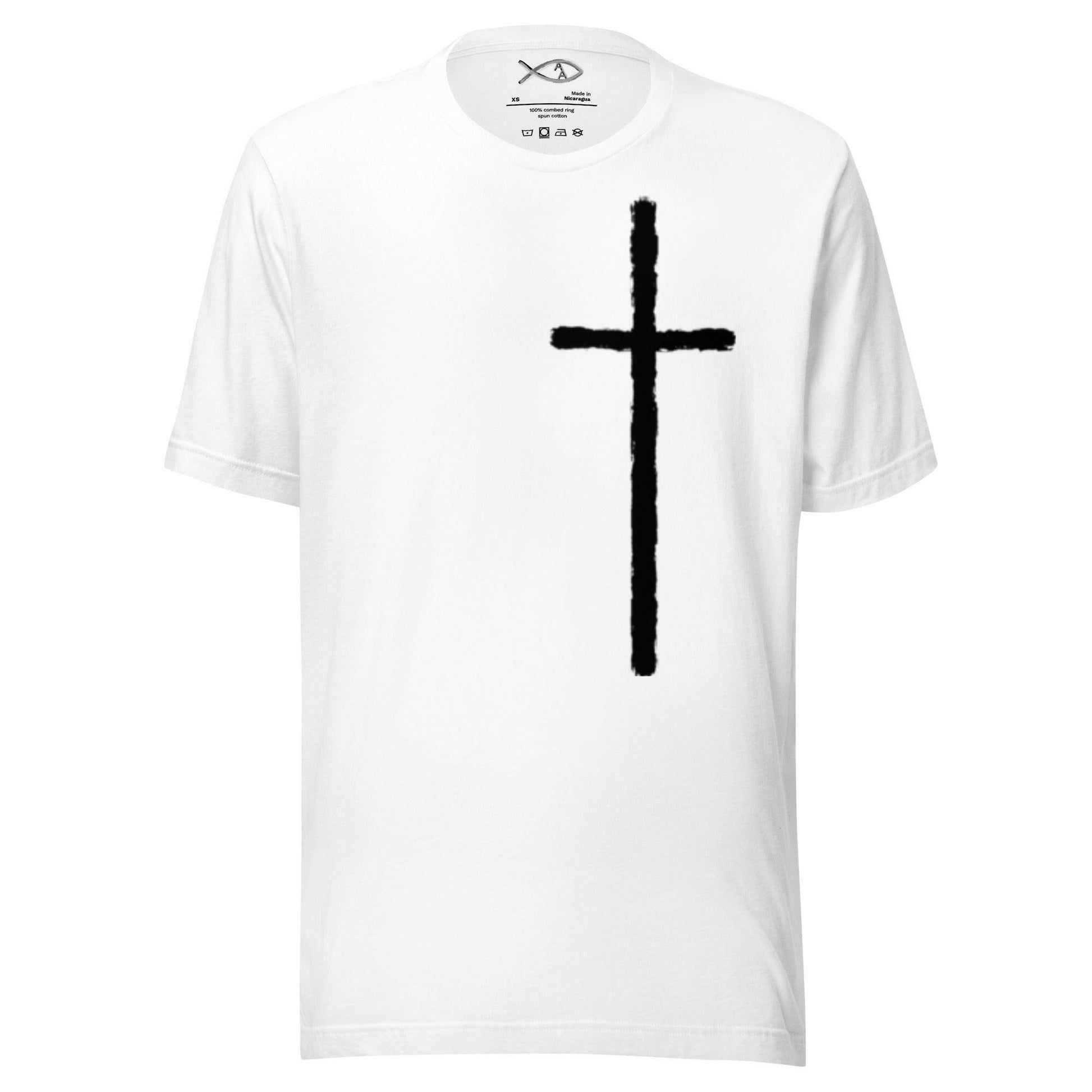 Large Crucifix - Unisex T-Shirt - Almighty Apparel 