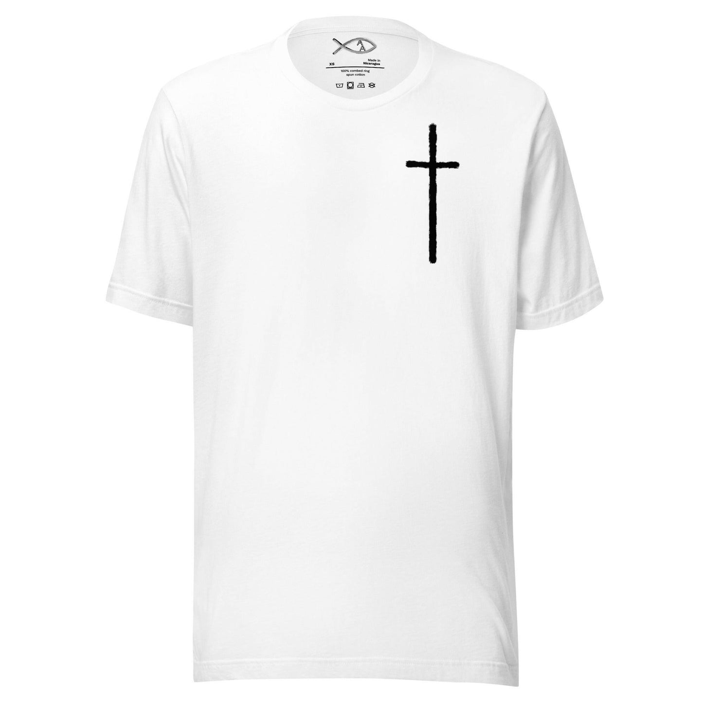 Crucifix Flag - Unisex T-Shirt - Almighty Apparel 
